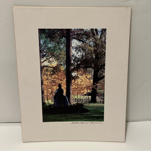 Fletcher Thorne-Thomsen Photograph Attached to Matte